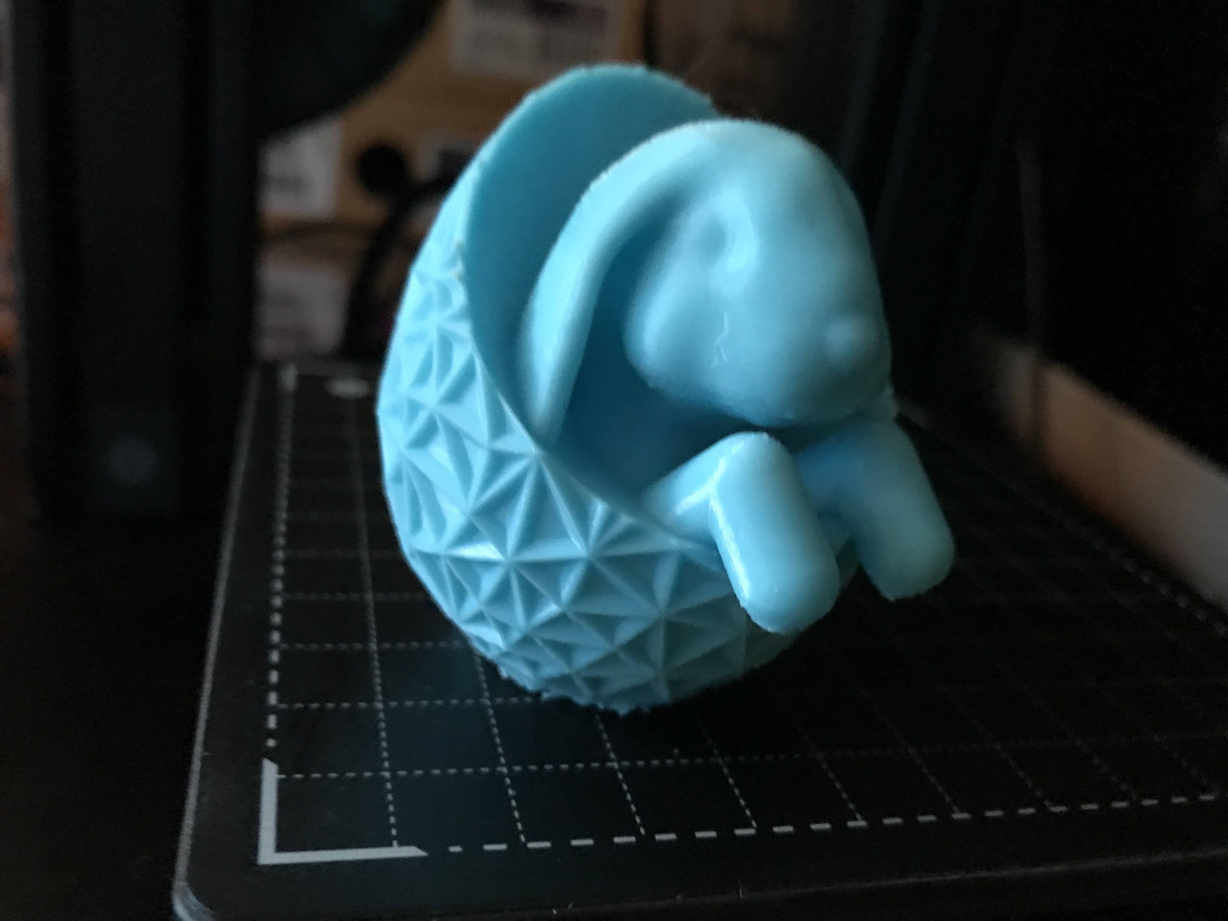 Cute Rabbit in a Geometric Egg!